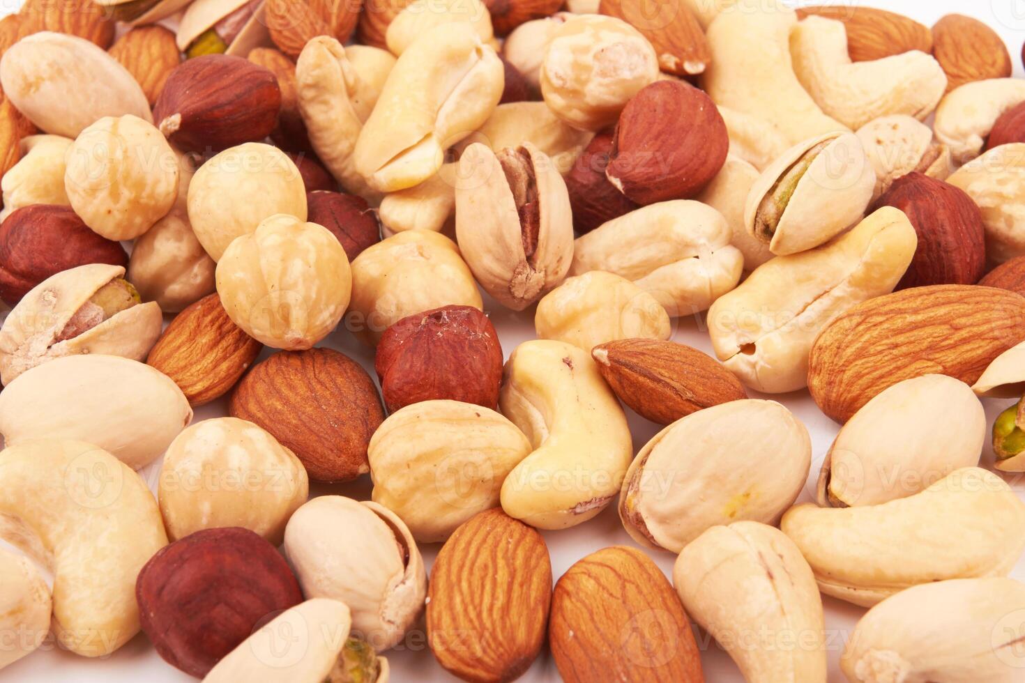 Nuts as a background photo