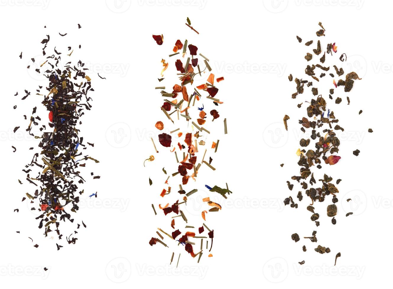 dried tea leaves photo