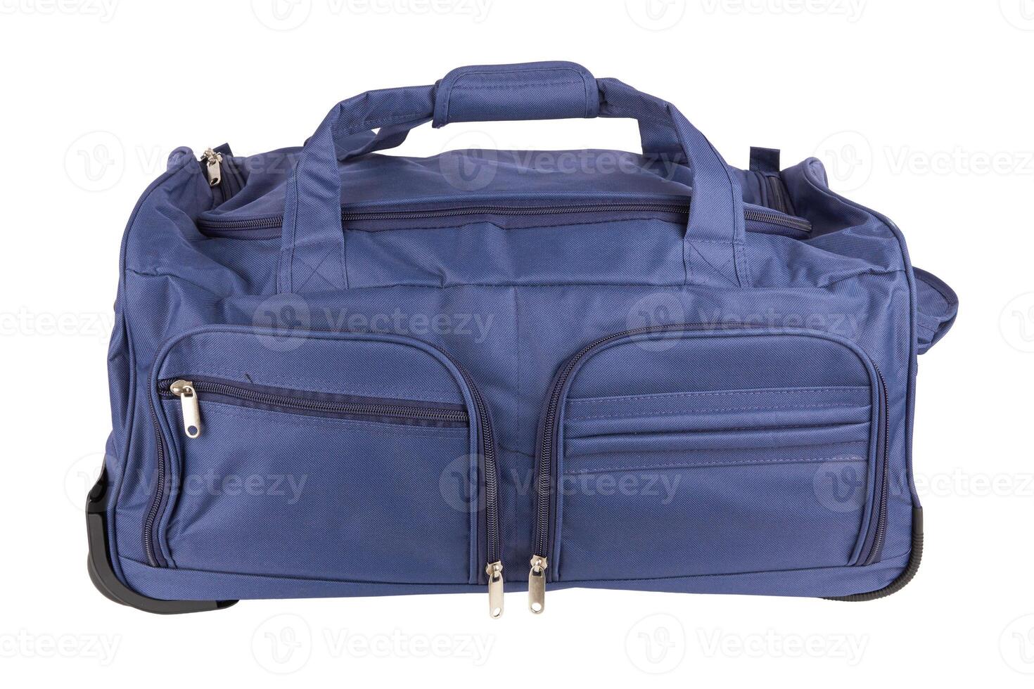 Large suitcase isolated photo