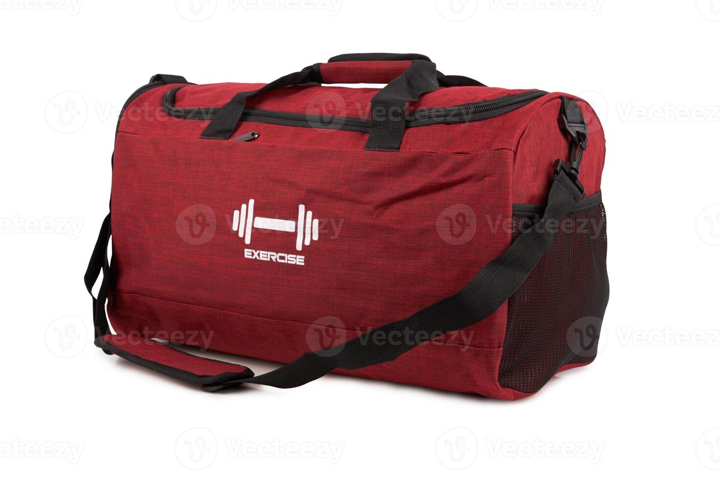 Sport bag isolated photo