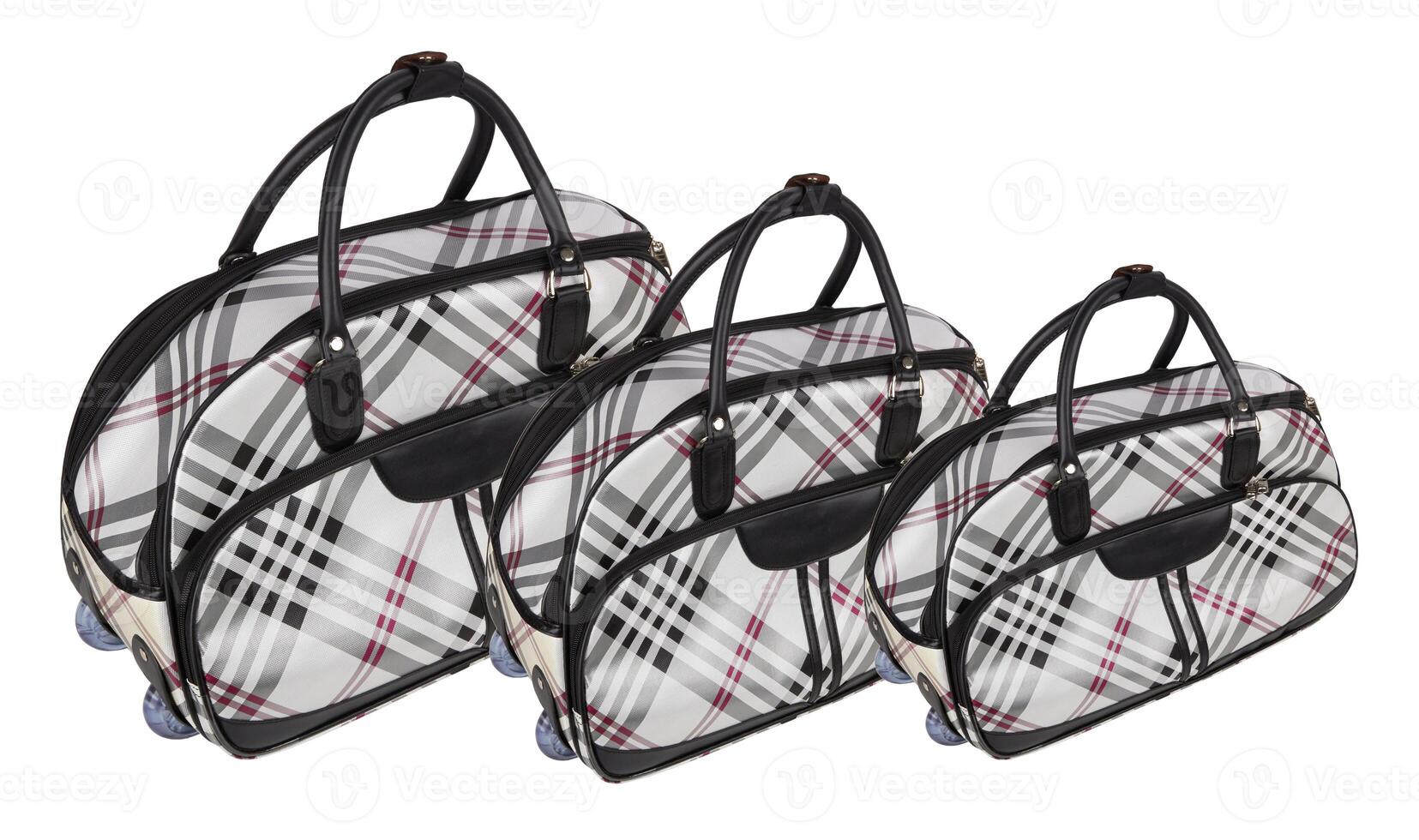Large suitcase isolated photo