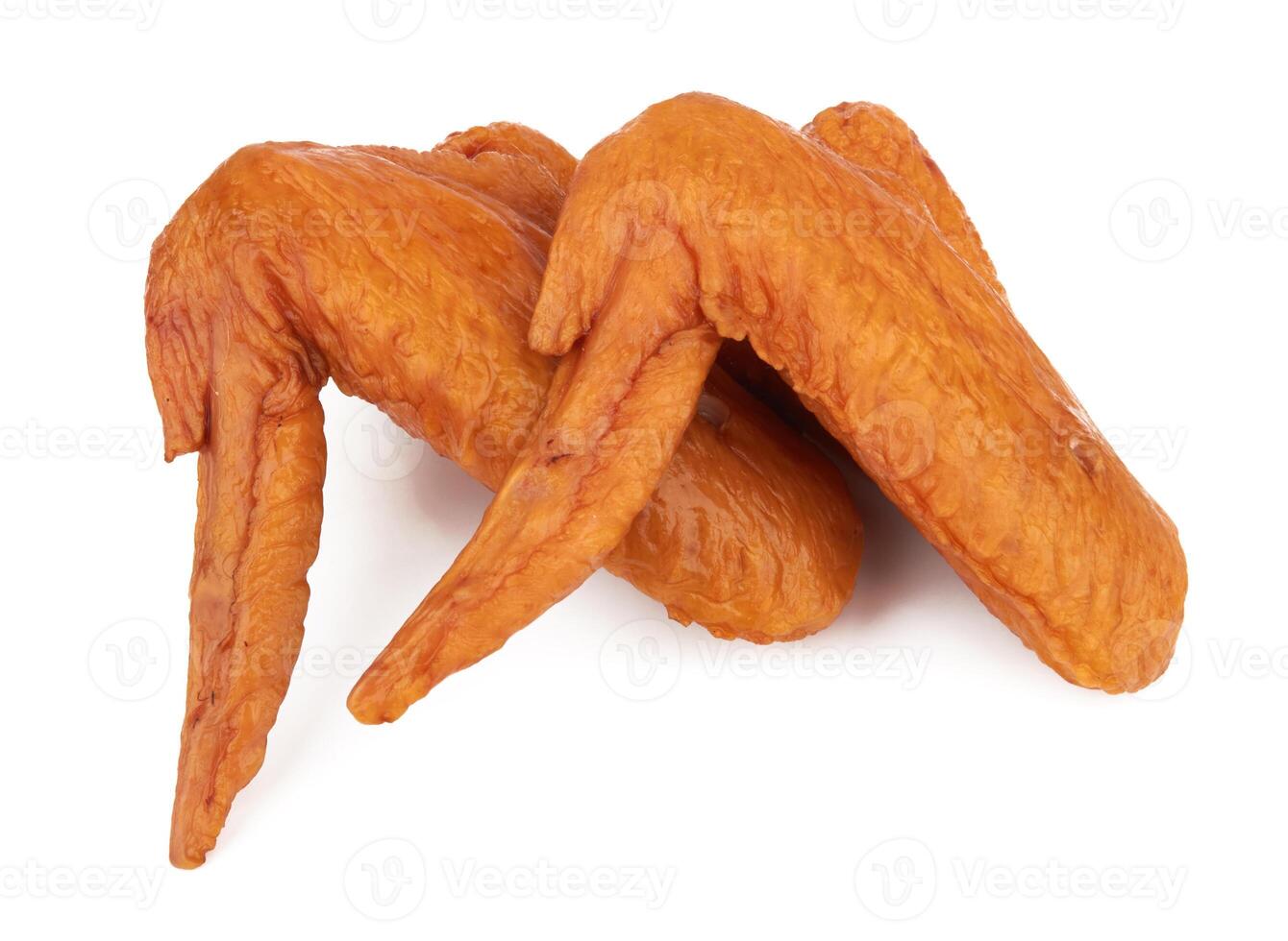 Smoked chicken wings photo