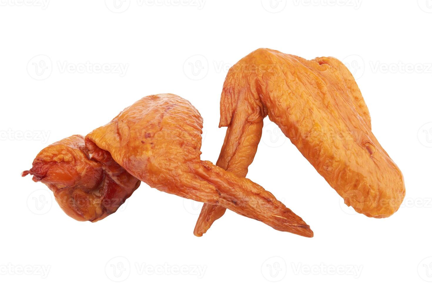 Smoked chicken wings photo