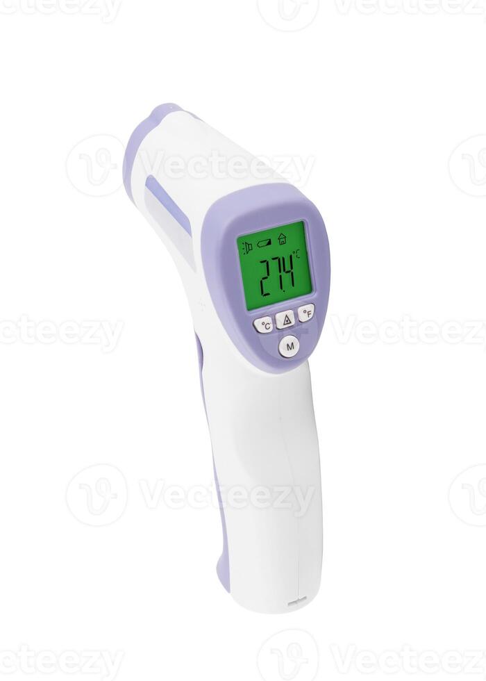 Electronic Thermometer white photo