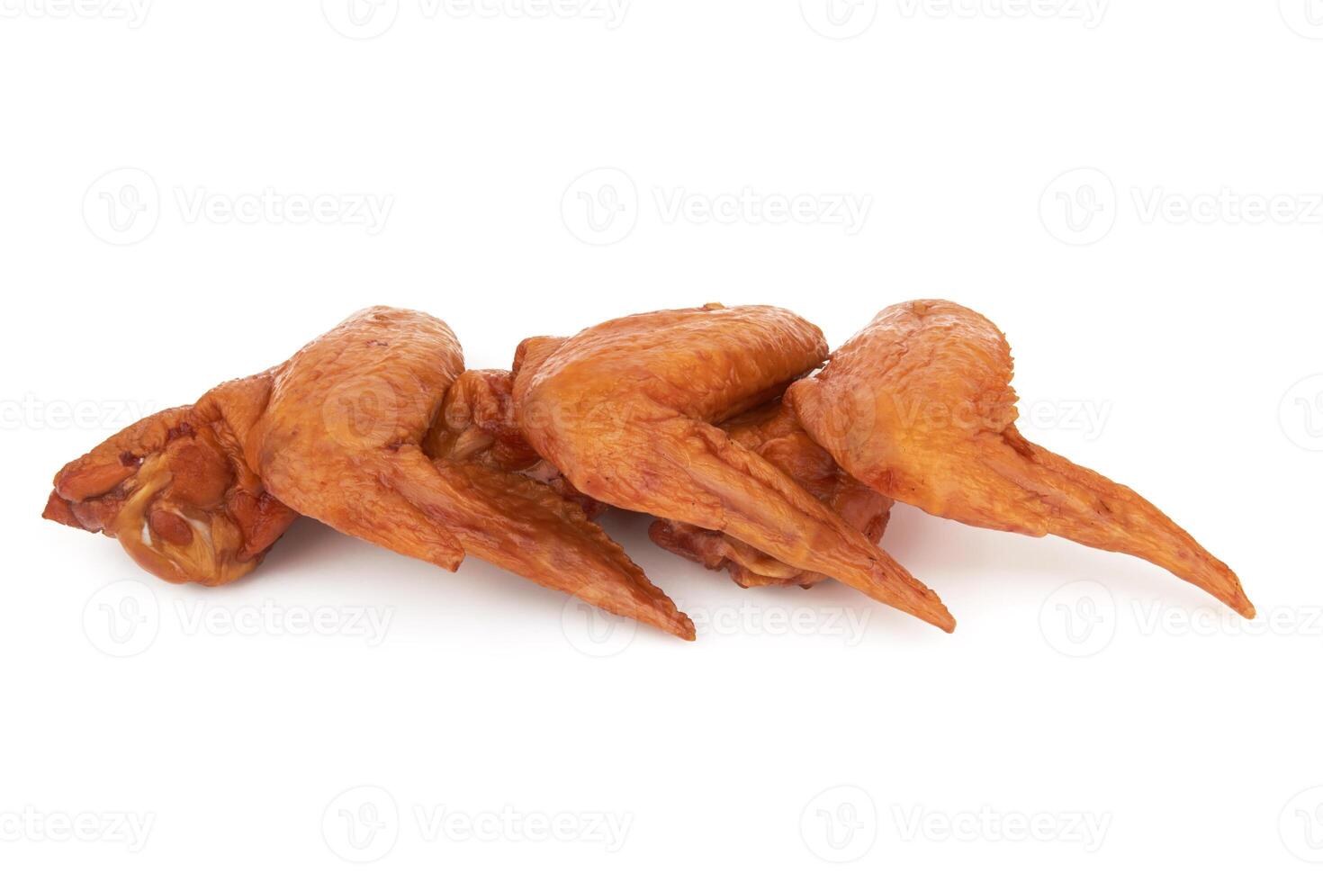 Smoked chicken wings photo