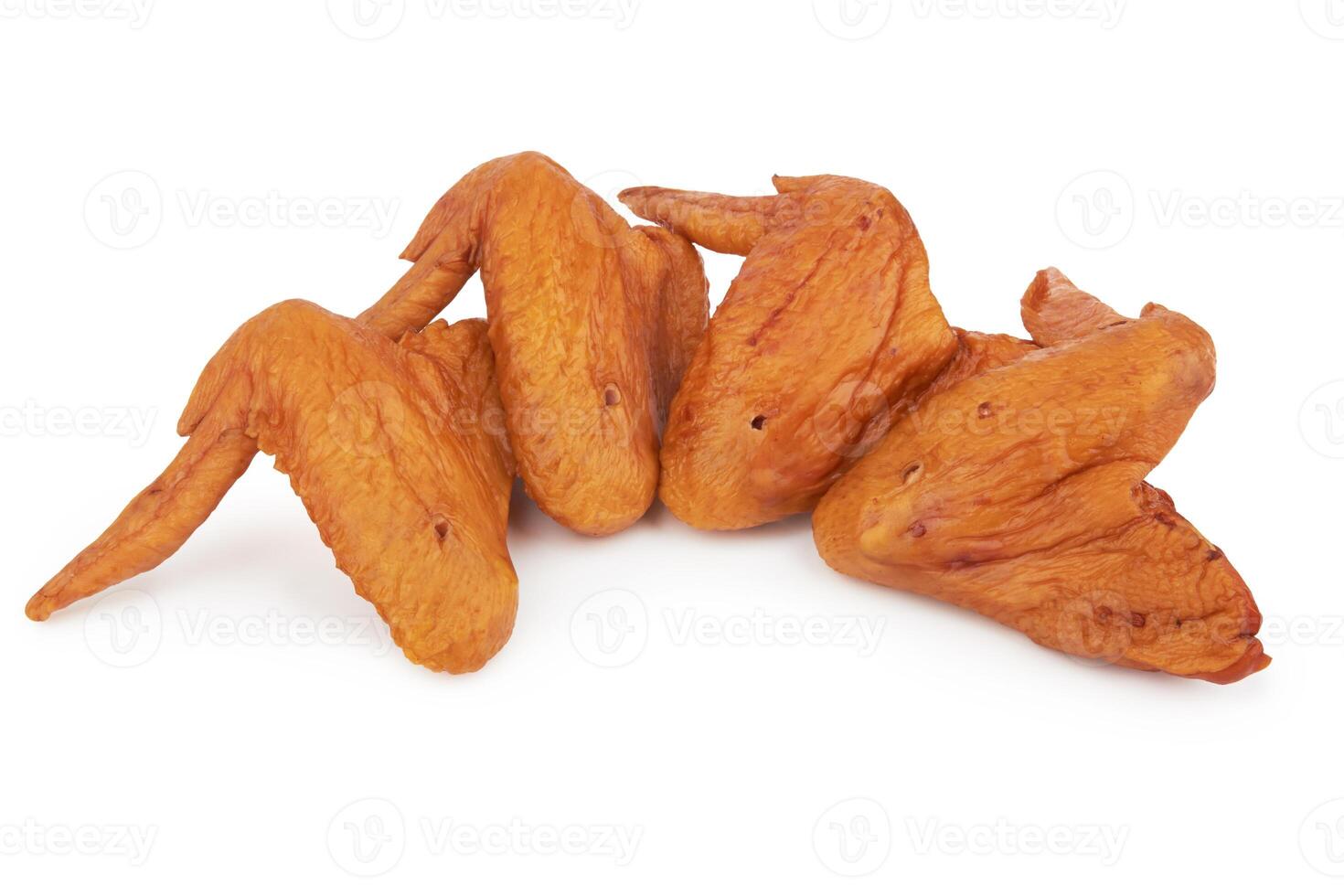 Smoked chicken wings photo