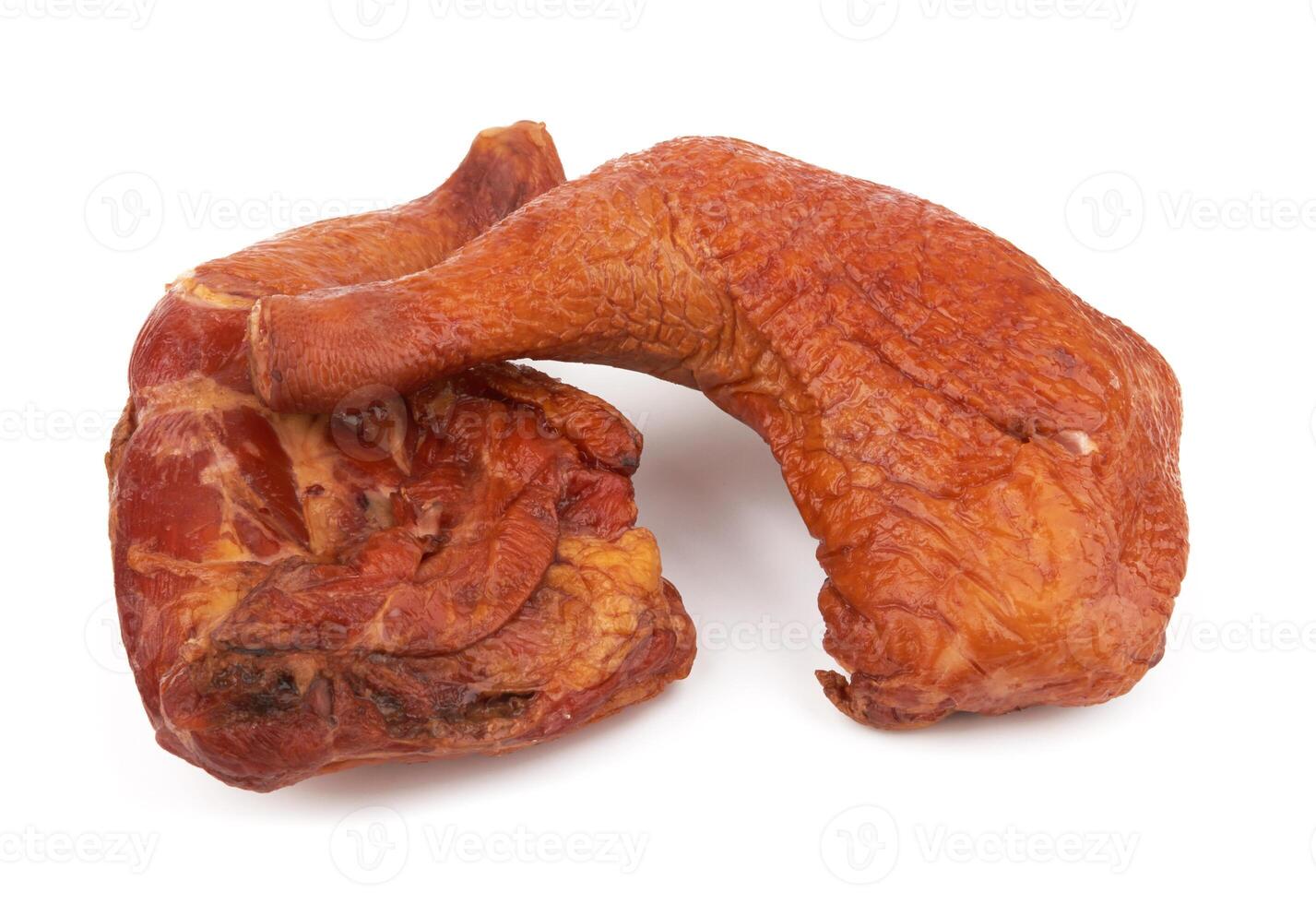 Smoked chicken thighs photo