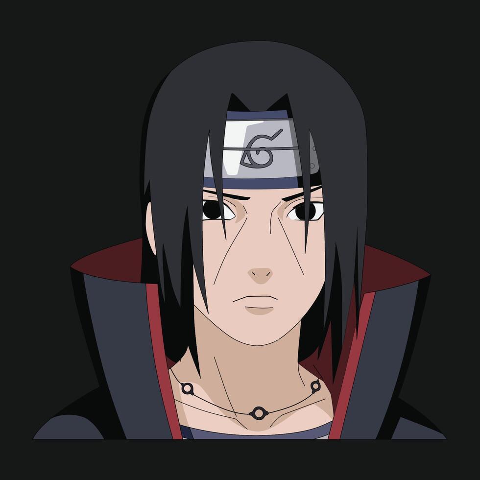 Uchiha Itachi Akatsuki vector