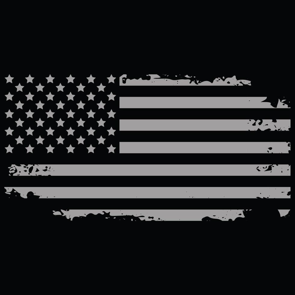 USA Patriotic American Flag t Shirt design vector