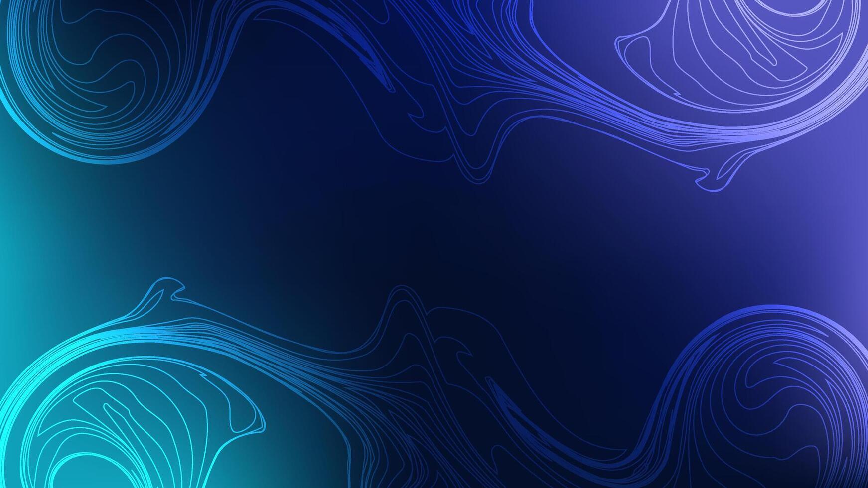 Gradient purple and blue dark with abstract shape. Modern and futuristic technology concept. background vector