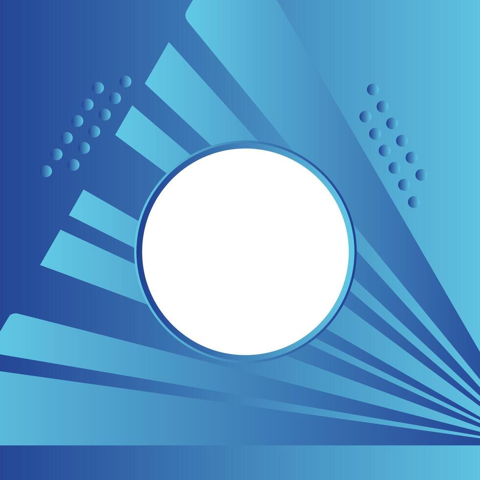 Abstract Blue Sunburst Banner Background Design. modern light ray sun art vintage backdrop texture background. vector