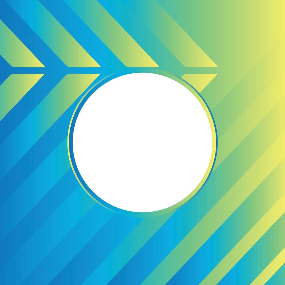 Modern Arrow Grading Background With White circle in center neutral backdrop for presentation design. vector