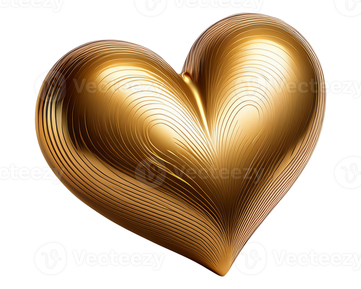 Heart Shape with Shadow Romantic Valentine's Day Clip Art png