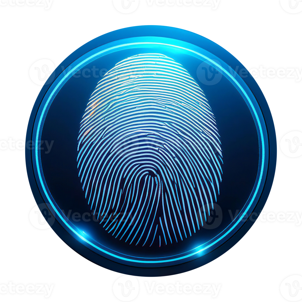 Profile and identity, featuring symbols like a user icon, ID card, and fingerprint symbolizing personal information, identity verification, and online presence. png