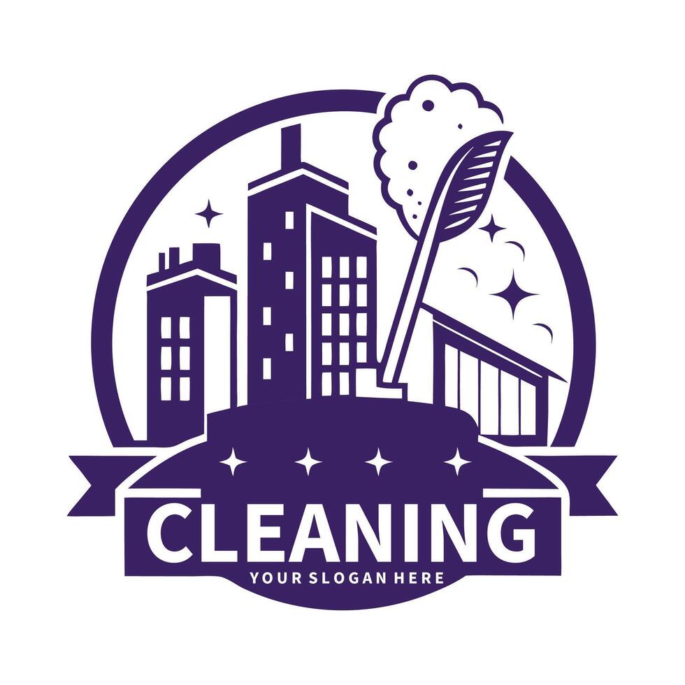 perfect cleaning, pressure washing and power washing logo vector
