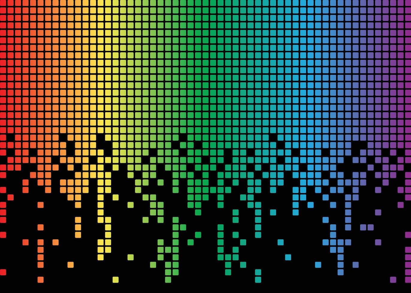 Spectrum Digital Pixel Drip Bitmap Background vector