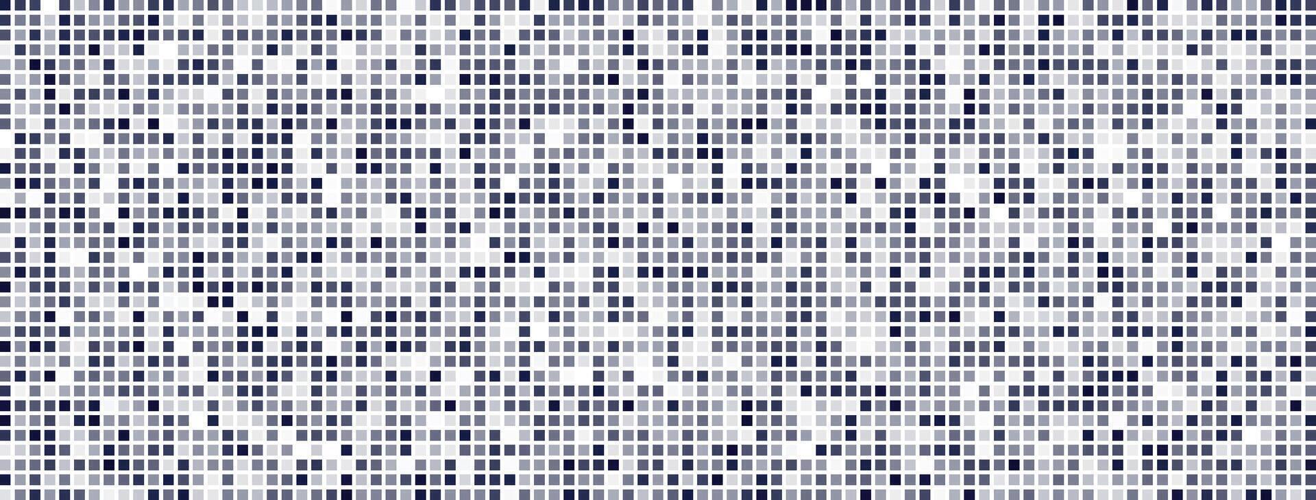 Abstract geometric background with tiles. Gray pixel texture. Digital business background. Trend illustration vector