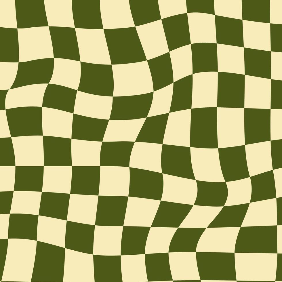 psychedelic retro checkerboard social media backgrounds vector