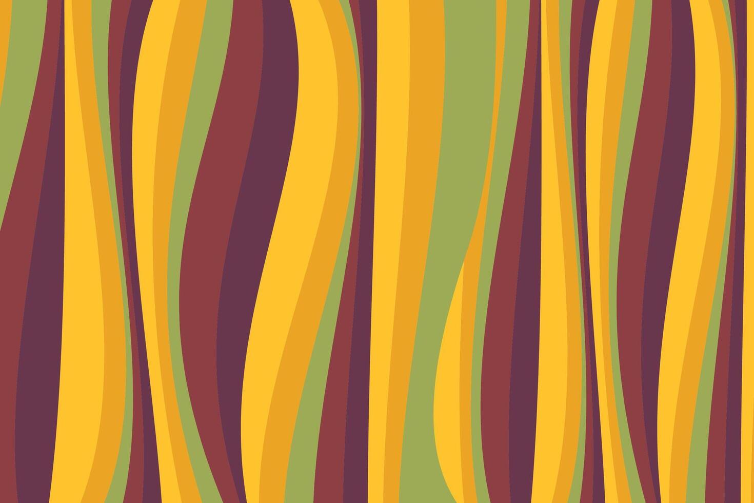 Groovy chessboard with 70s hippie vibes. Abstract geometric design in vintage color vector