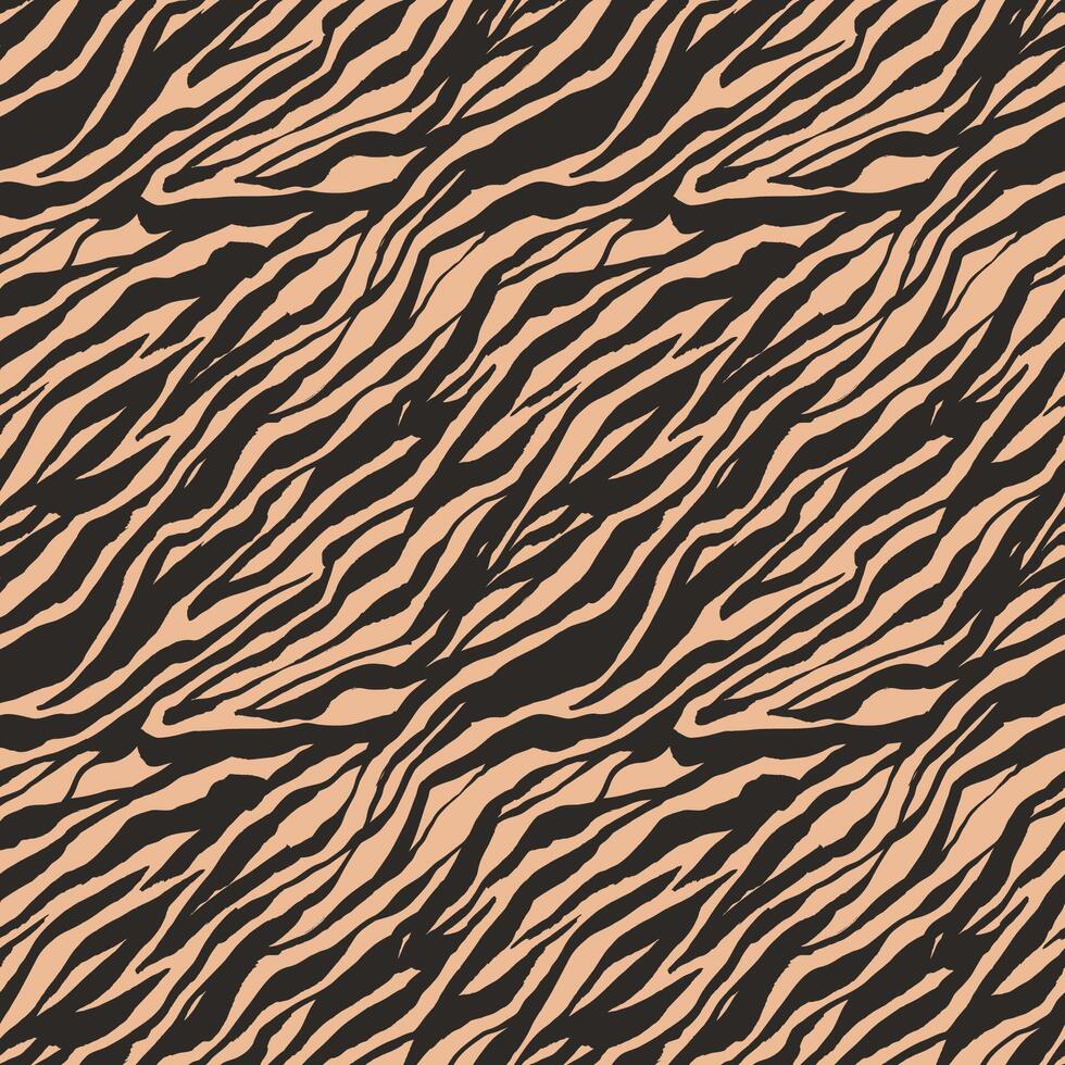 Zebra skin texture, wildlife fur abstract pattern. Savannah animal stylish stripes background perfect for textile, print, fashion vector