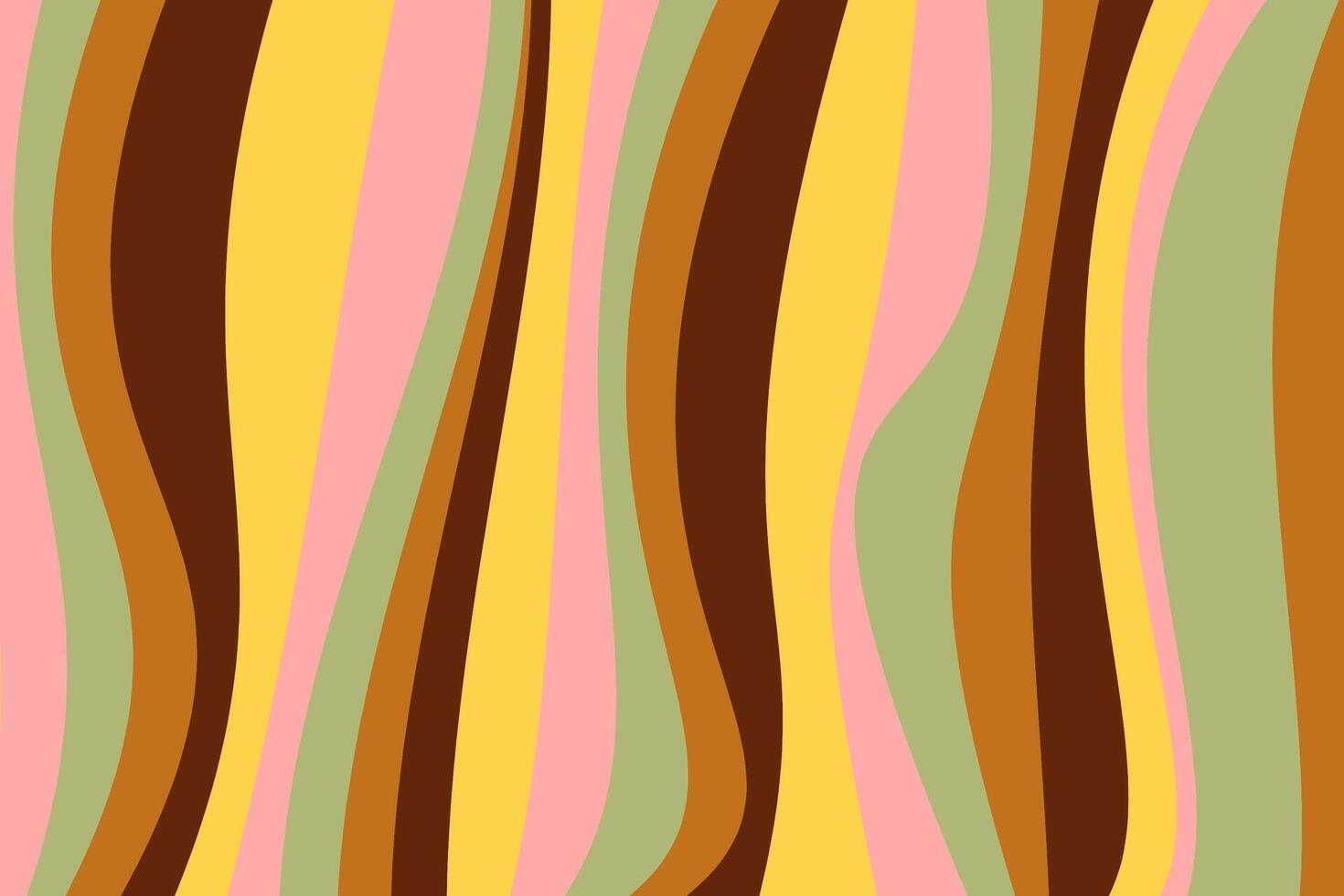 Abstract flat design. Geometric line backdrop, visual illusion in retro colors vector
