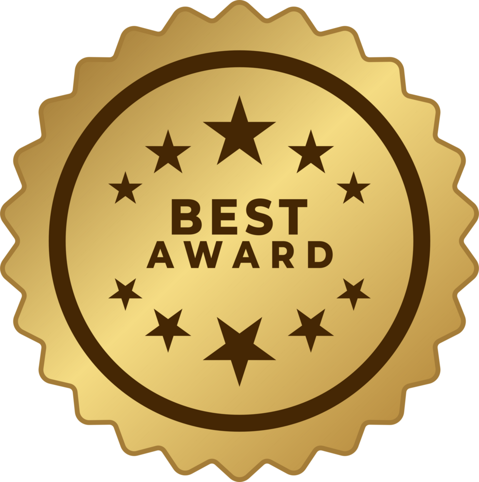 gold element certificate png