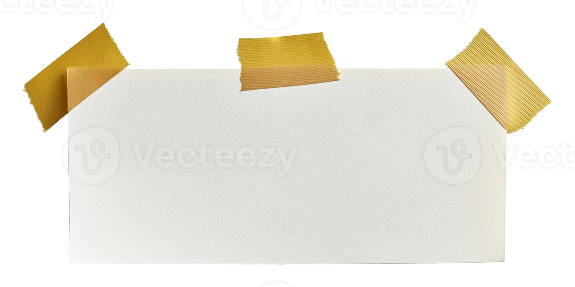 blank note paper with adhesive tape png
