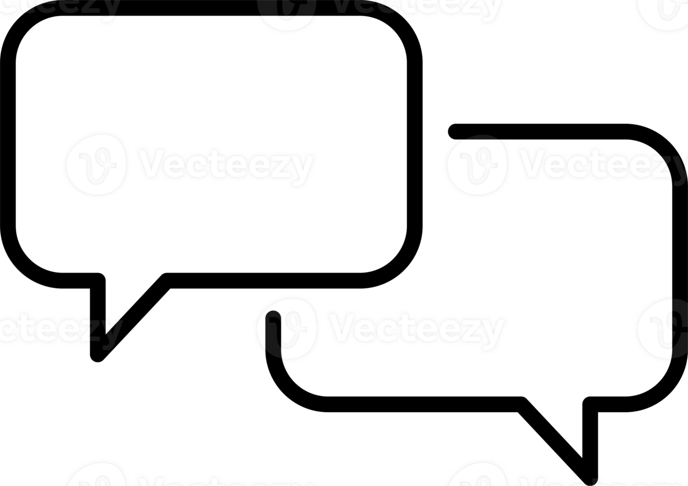 Chat, speech, bubble, dialogue icon for graphic design, logo, web site, social media, mobile app, ui illustration png