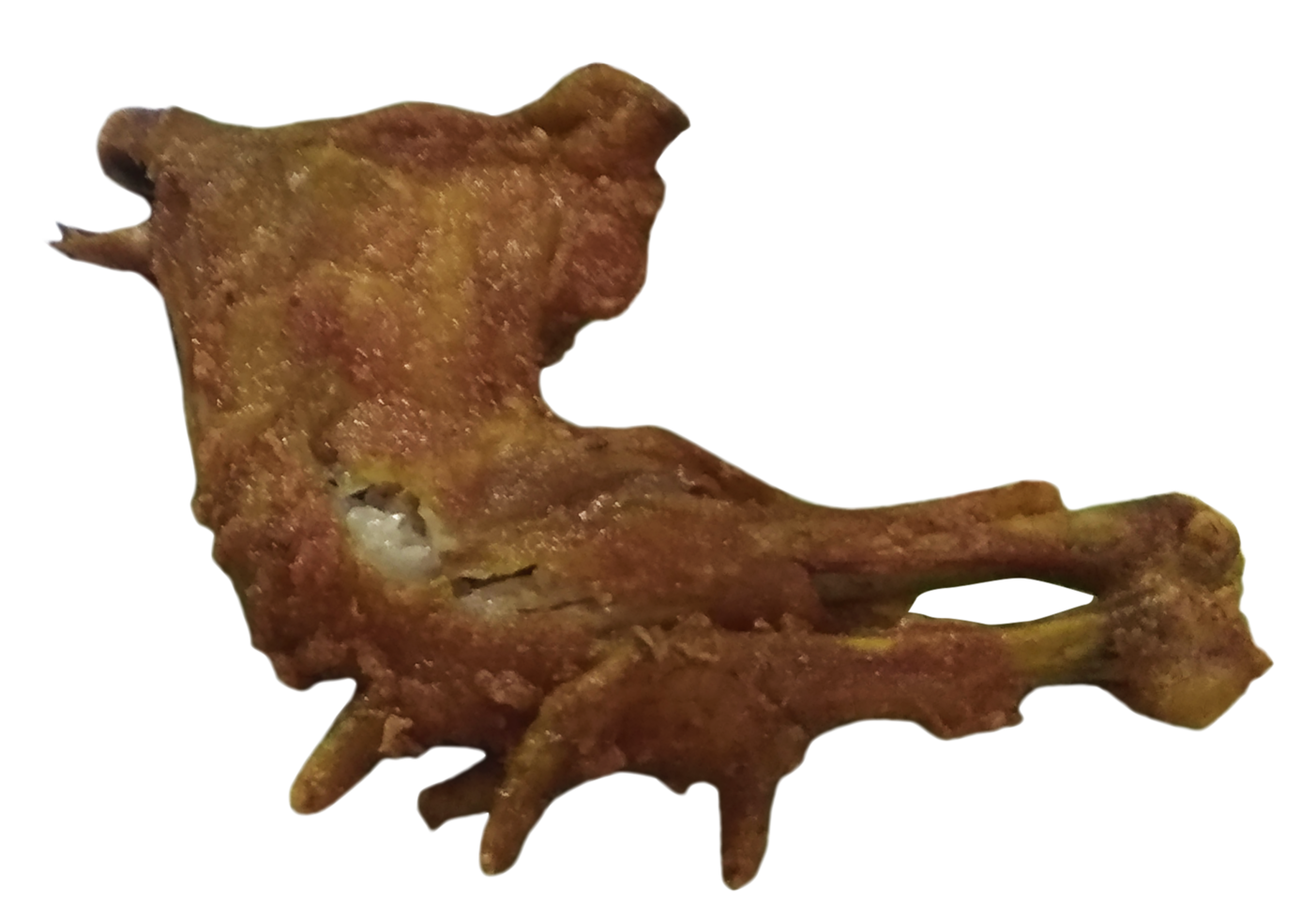 Freshly fried chicken thighs png