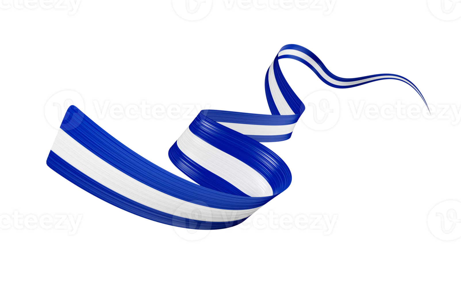 3d Flag Of El Salvador 3d Wavy Shiny El Salvador Ribbon 3d Illustration png