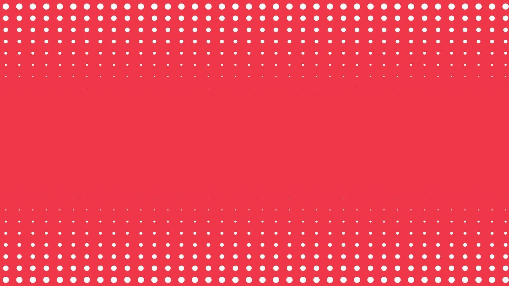 Background white and red dot unique design vector