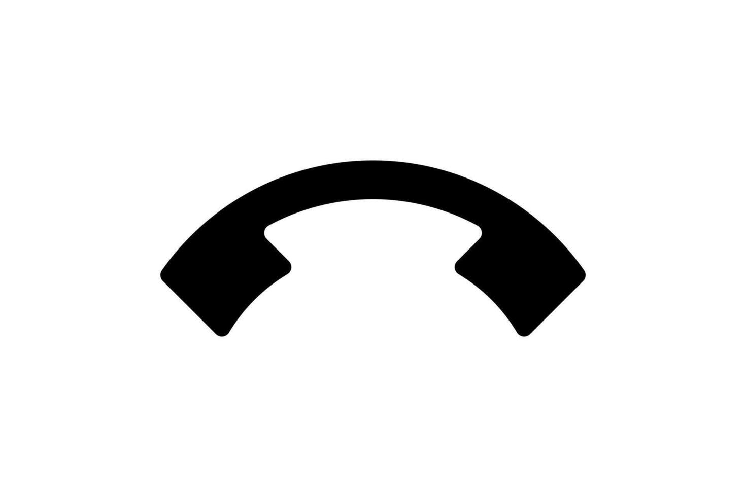 Old Telephone icon vector