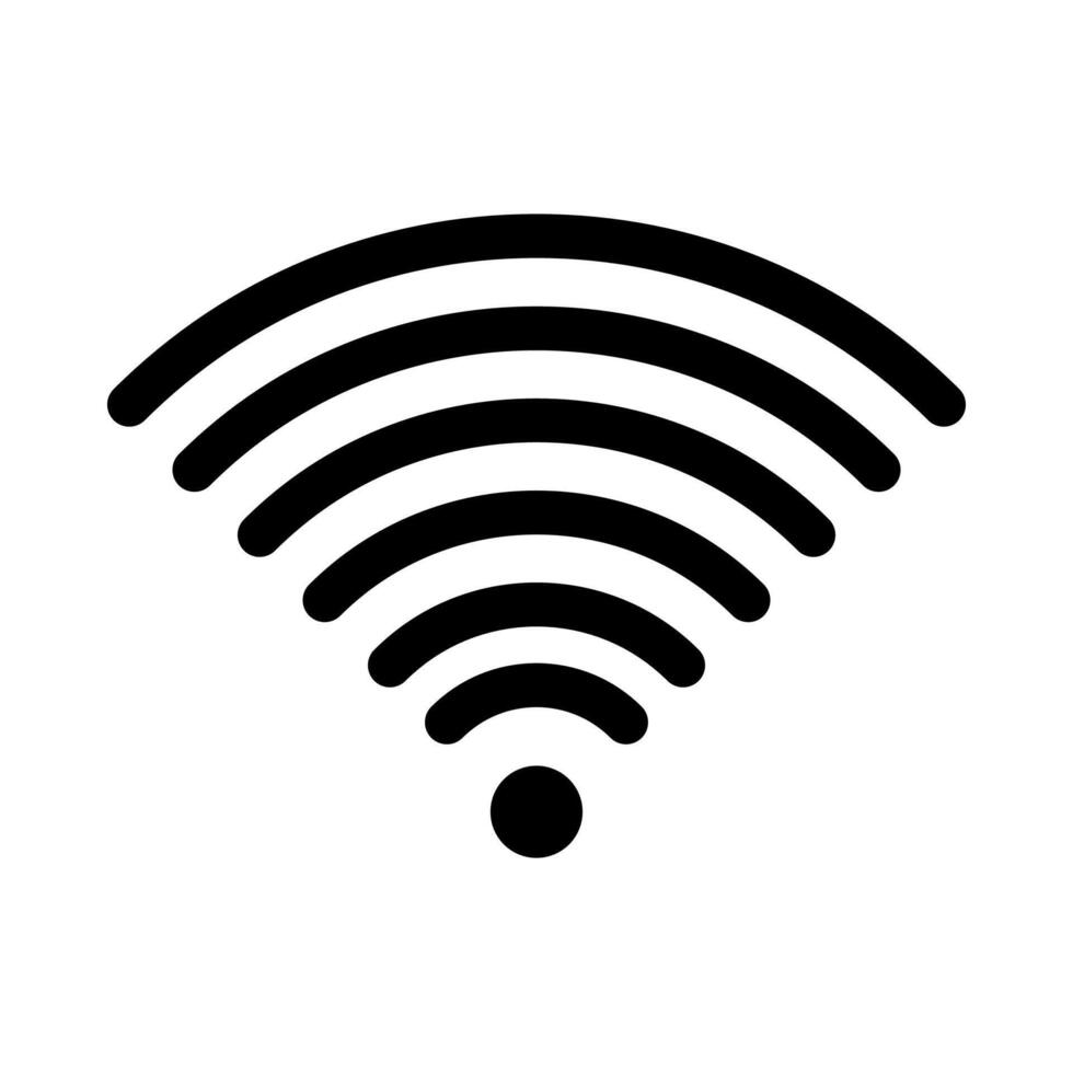 Wifi icon , wireless internet sign. Wifi signal icon. Remote internet access symbol Pro . Wireless Internet Connection Icon. vector
