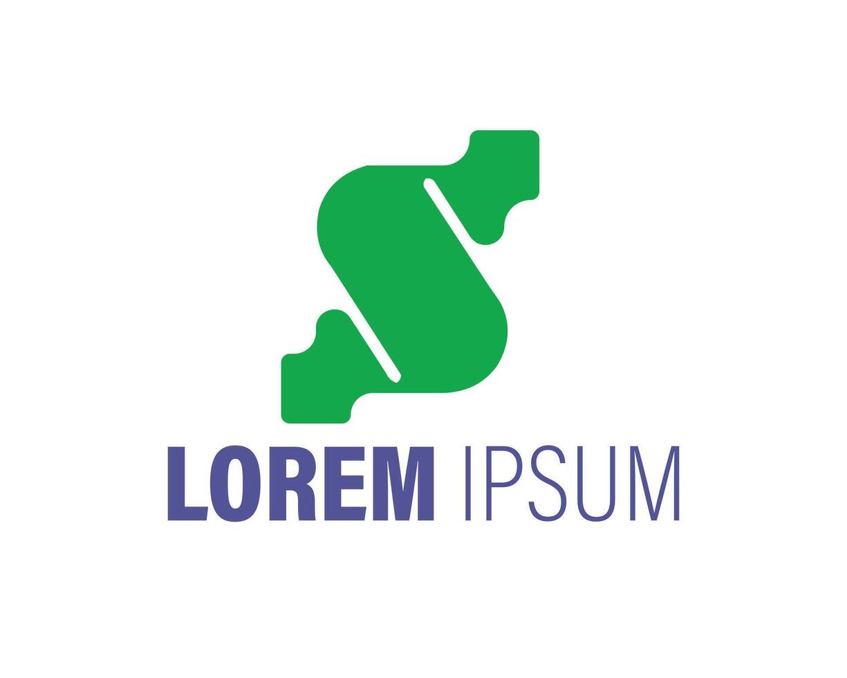 free letter mark logo design in your business vector