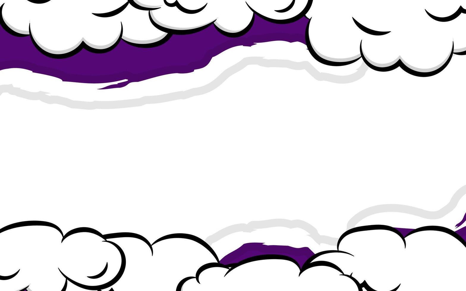 Cartoon abstract background with empty space vector
