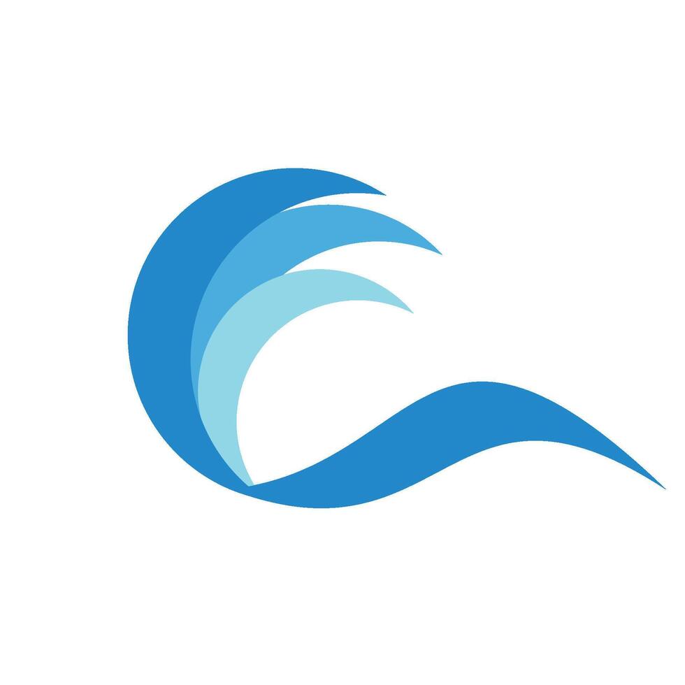 Water Wave Icon vector