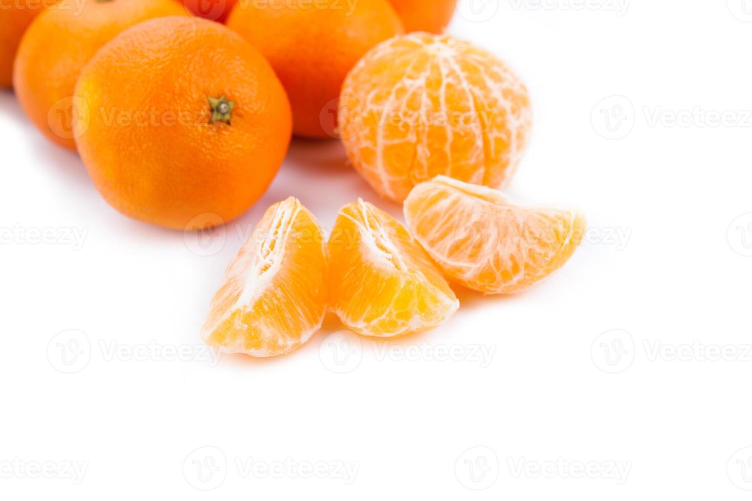 slices of mandarin photo