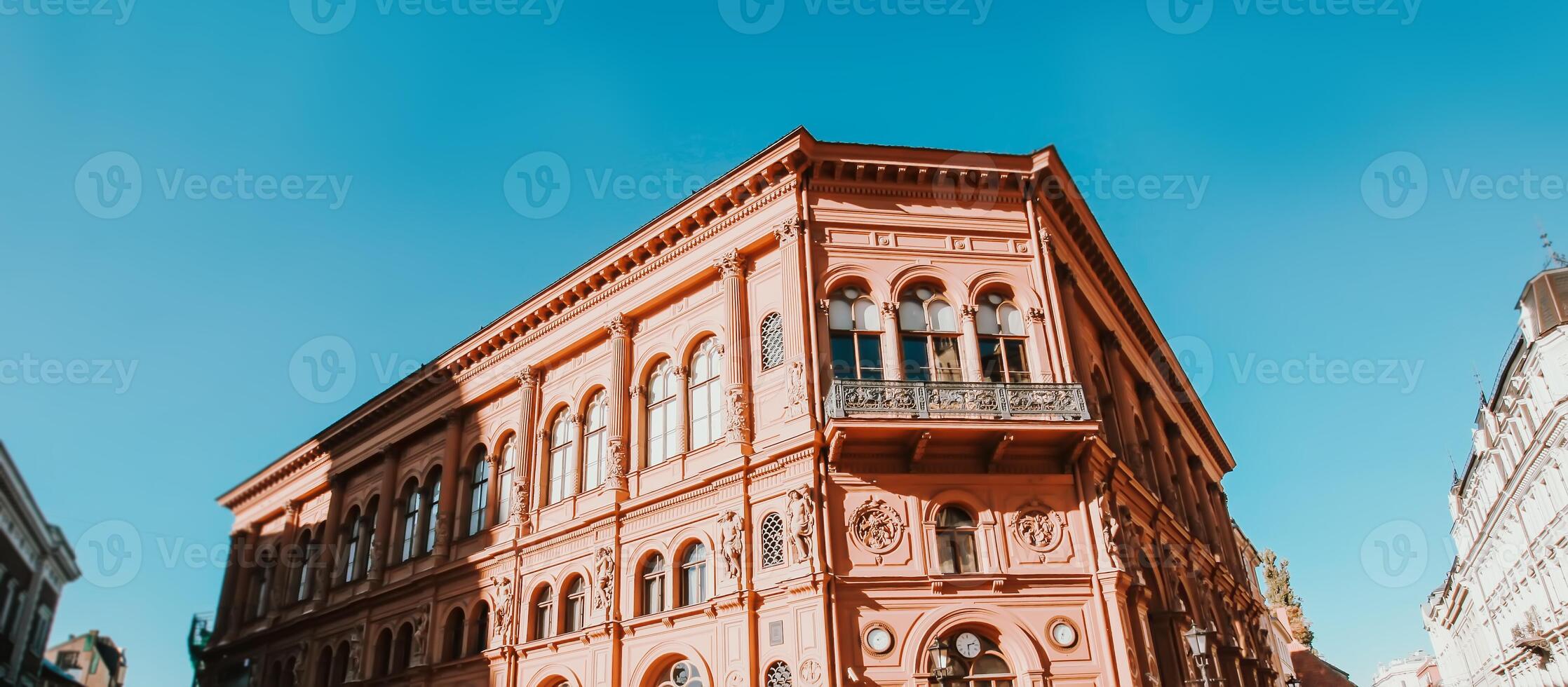 Architecture in the Old Town of Riga, Latvia photo