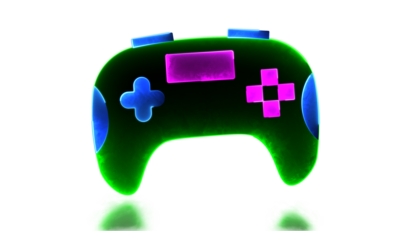 Glowing icon game joy png