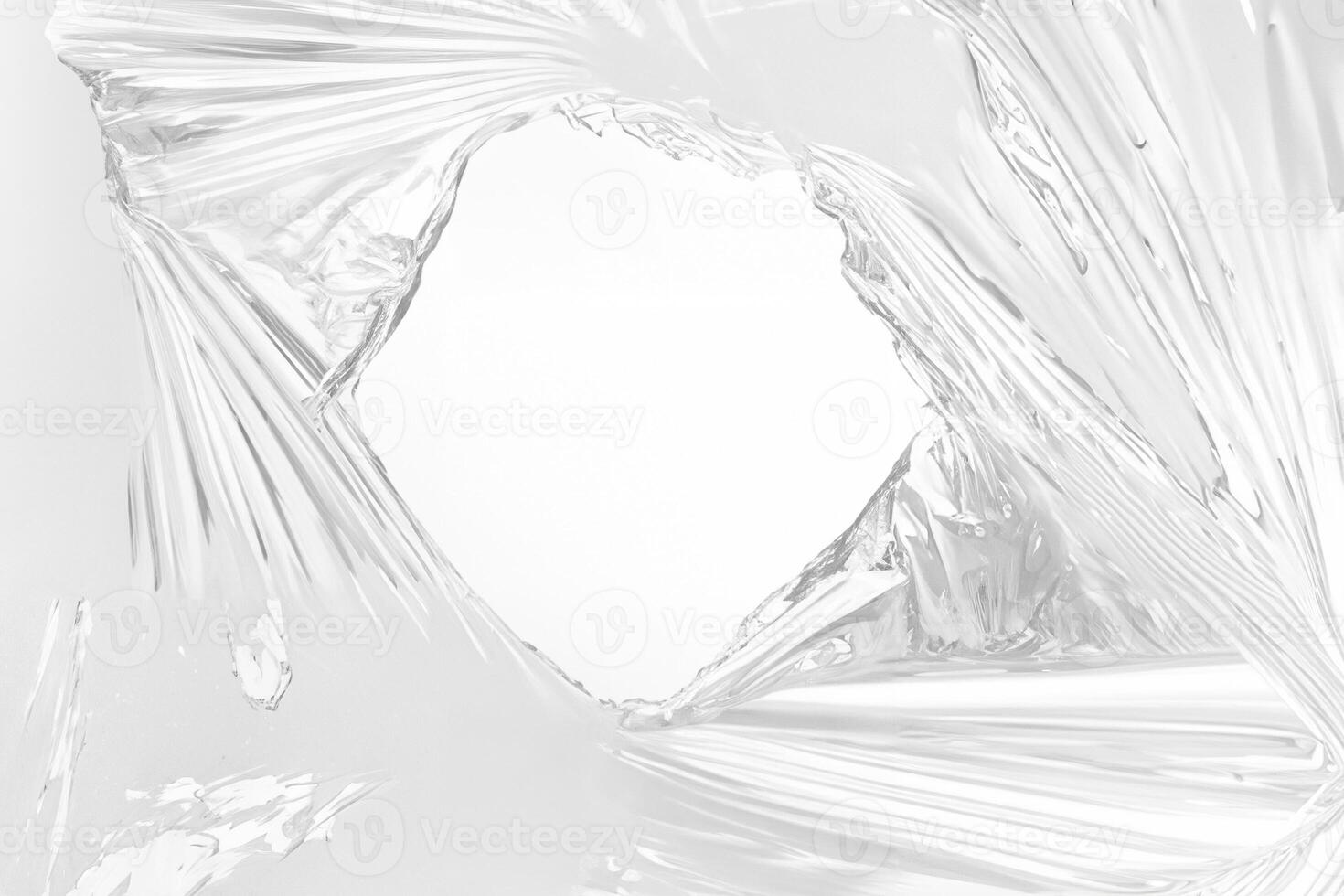 Plastic Texture with Hole and Copy Space photo