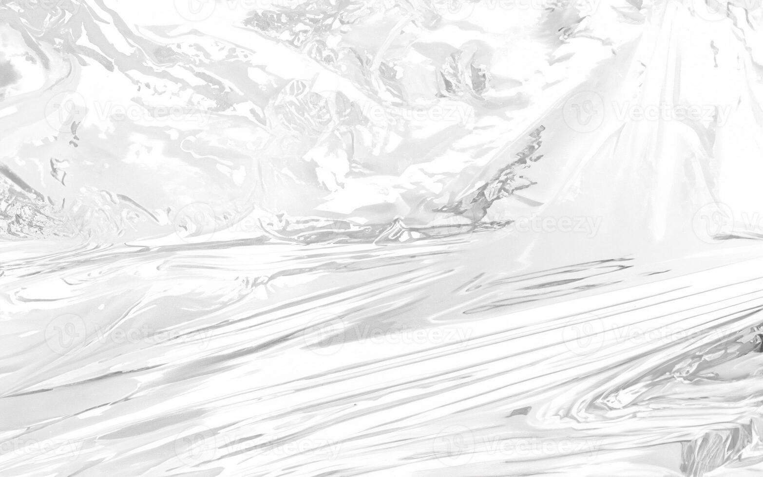 Crinkled Plastic Wrap Surface photo
