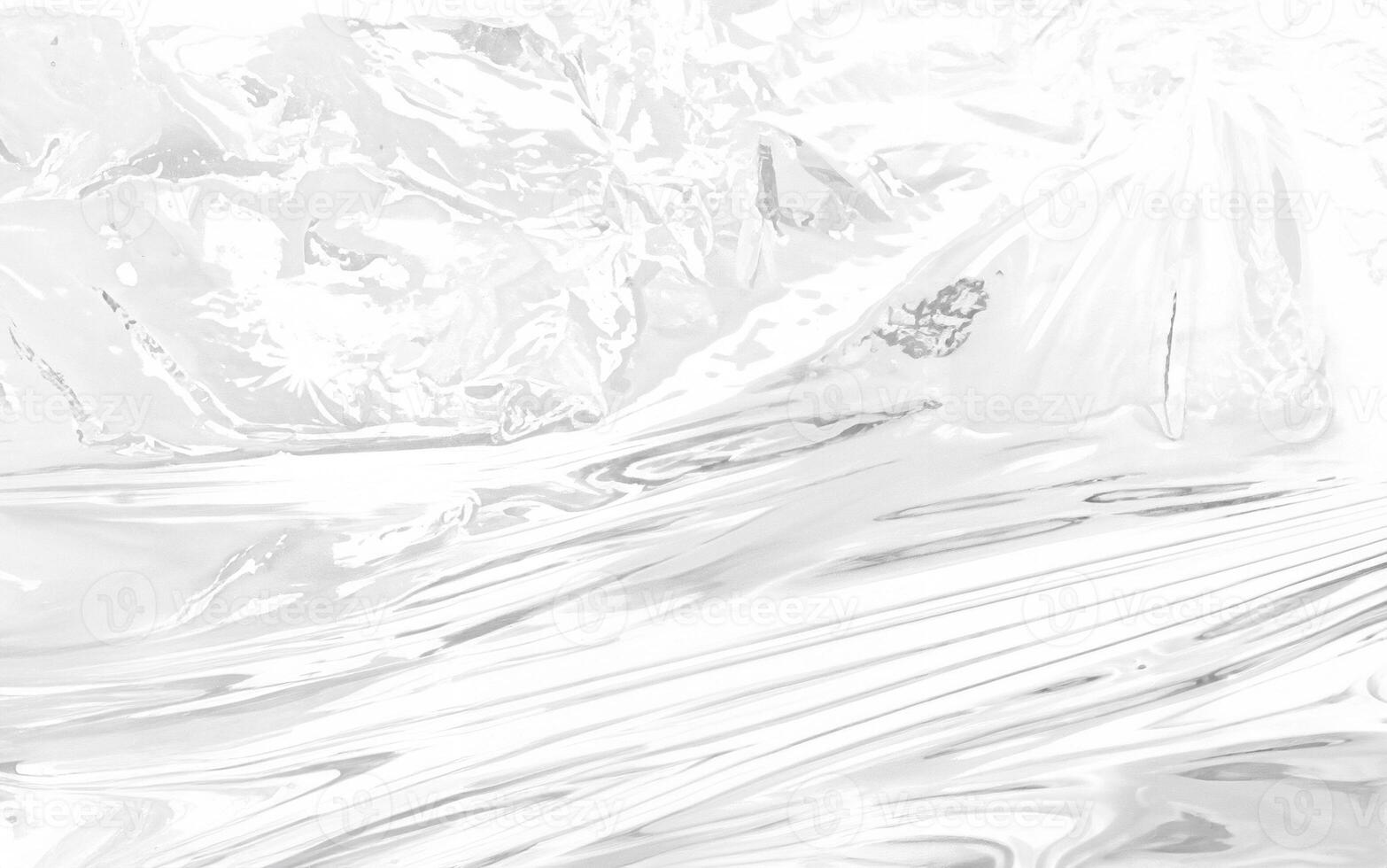 Crinkled Plastic Wrap Surface photo