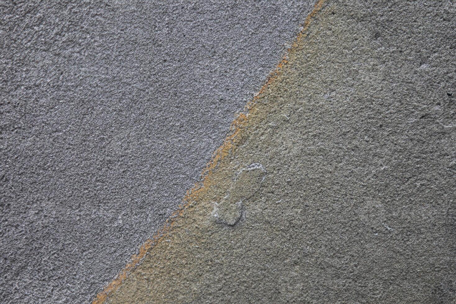 Two-Tone Stone Texture Background with Rust Stain, Natural Granite, Shale, Bluestone, Flagstone, Basalt, and Concrete photo