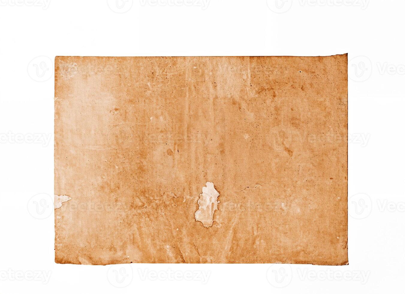 Vintage Paper with Tape Isolated photo