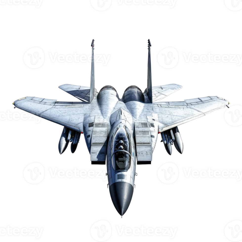 A Mighty Fighter Jet Soars, Ready for Action. Its Sleek Design and Powerful Presence Demand Attention. png