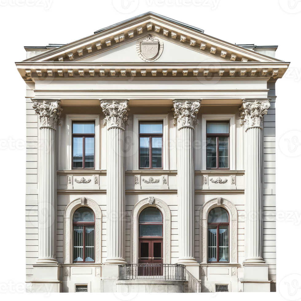 A Majestic Architectural Masterpiece A Glimpse of Neoclassical Grandeur. png