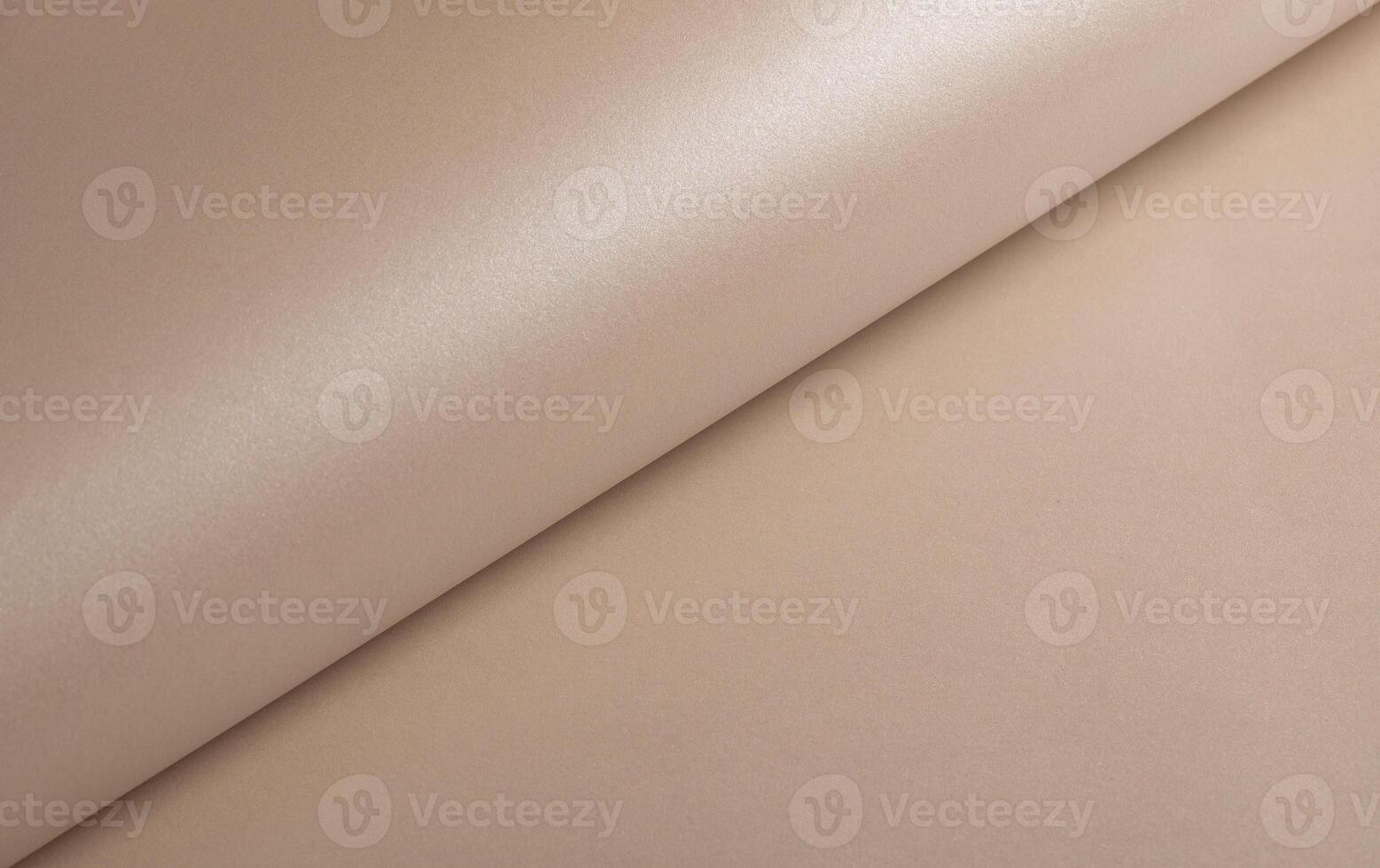 Beige paper texture with elegant layout Glossy reflection, clean fold, and modern gradient structure photo