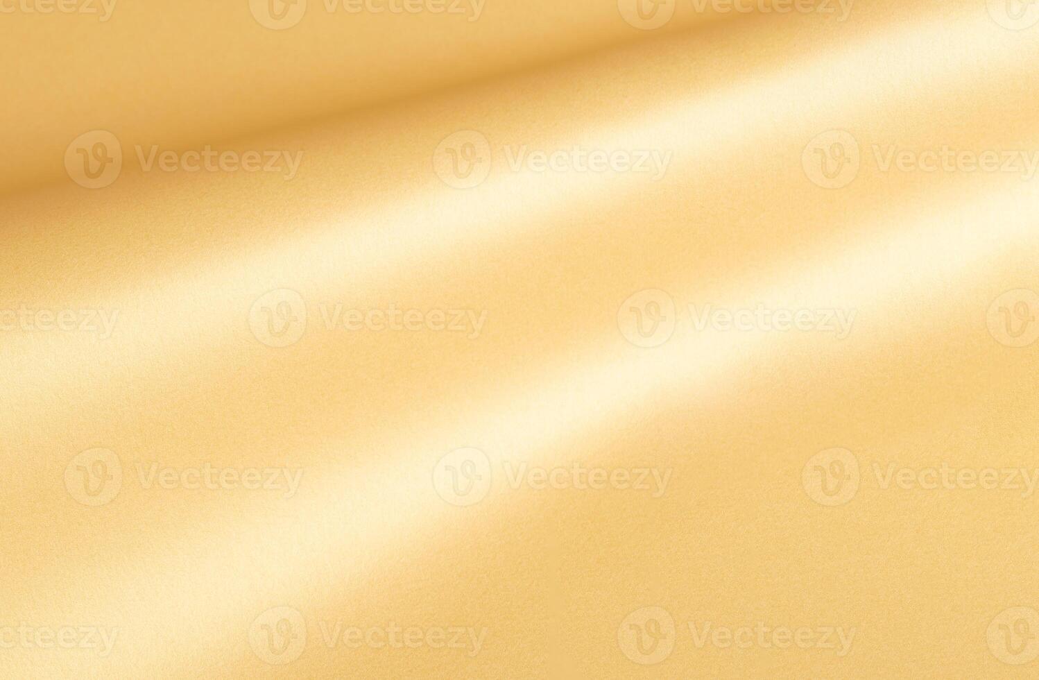 Yellow color paper background, smooth glowing shining texture, light wave photo