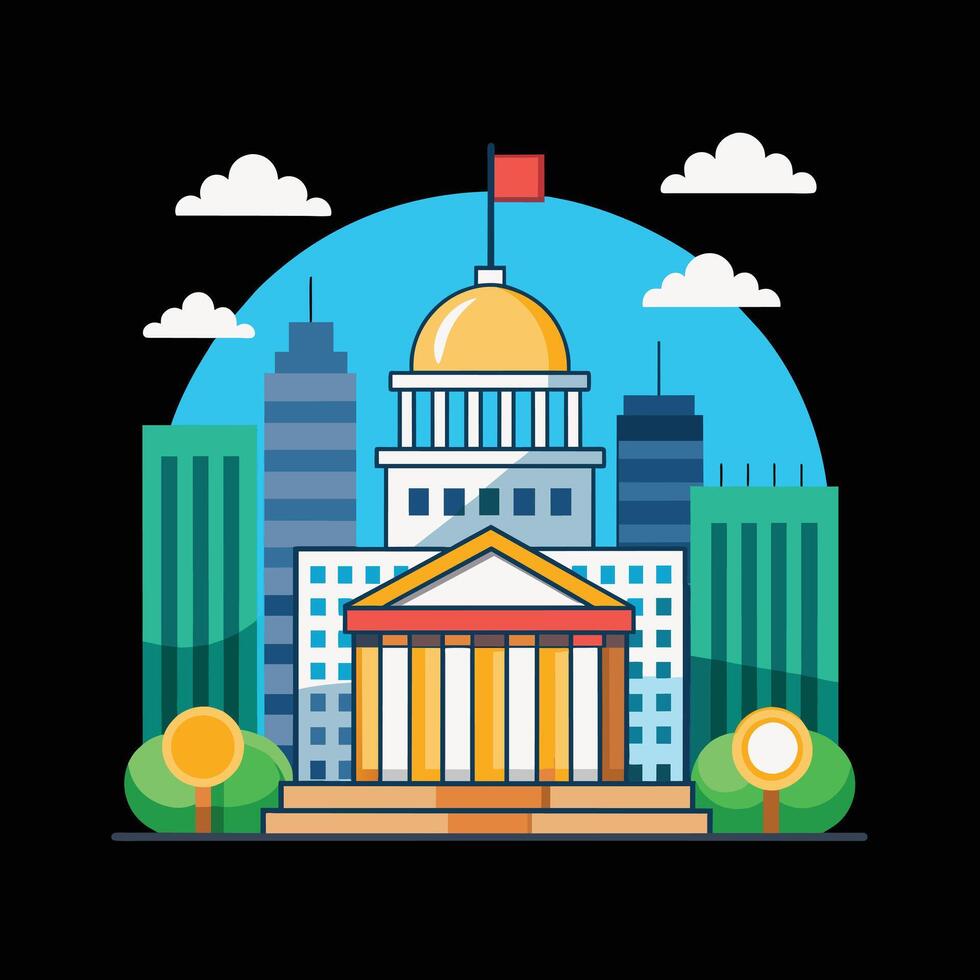improve-public-services ministry office vector