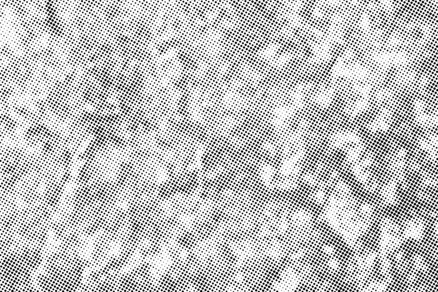 Grunge halftone pattern effect on white background. vector